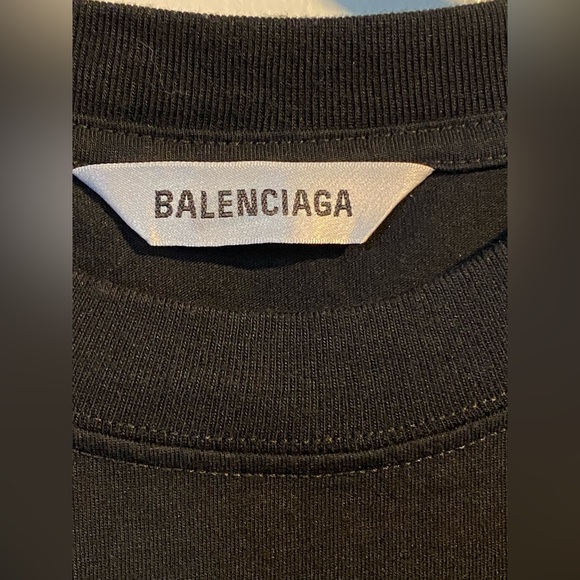BALENCIAGA LANGUAGES SS TSHIRT - Picture 2 of 3